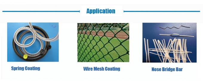 기계 코 브릿지 바 기계를 코팅하는 와이어 로프 PP PA 코팅기기 봄 PP PVC 나일론 0