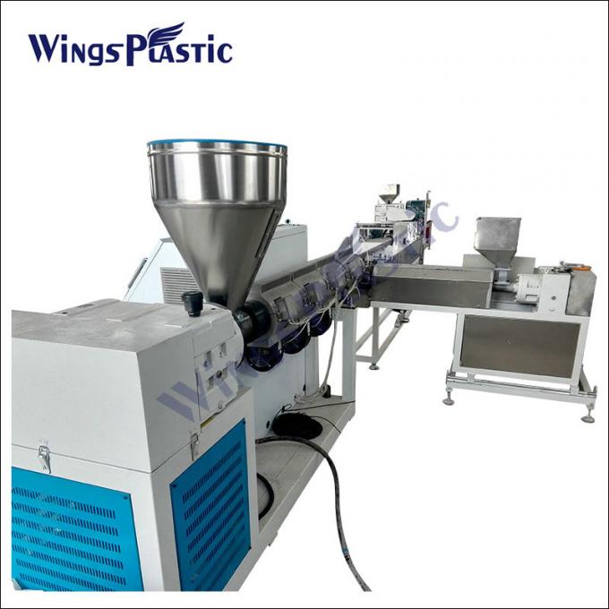 EVA 나선 튜브 제조 기계 플라스틱 진공 청소 튜브 추출 라인 0