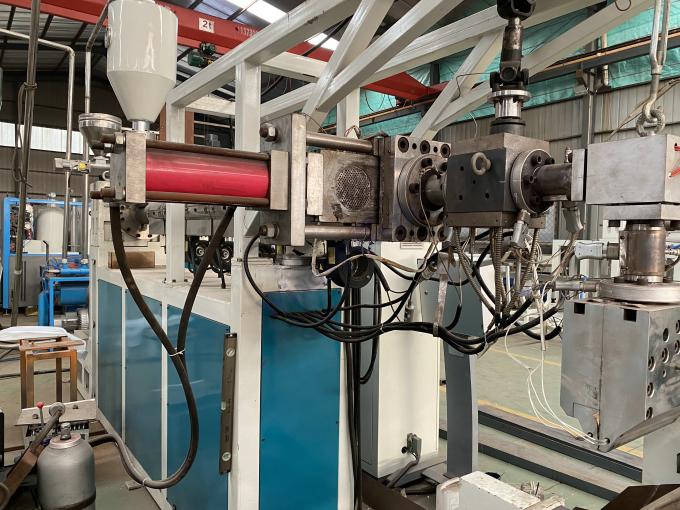 PET PS PC 판 제작 기계 플라스틱 부드러운 커튼 시트 진압 기계 1