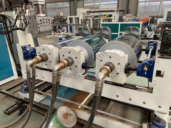 PET PS PC 판 제작 기계 플라스틱 부드러운 커튼 시트 진압 기계 3