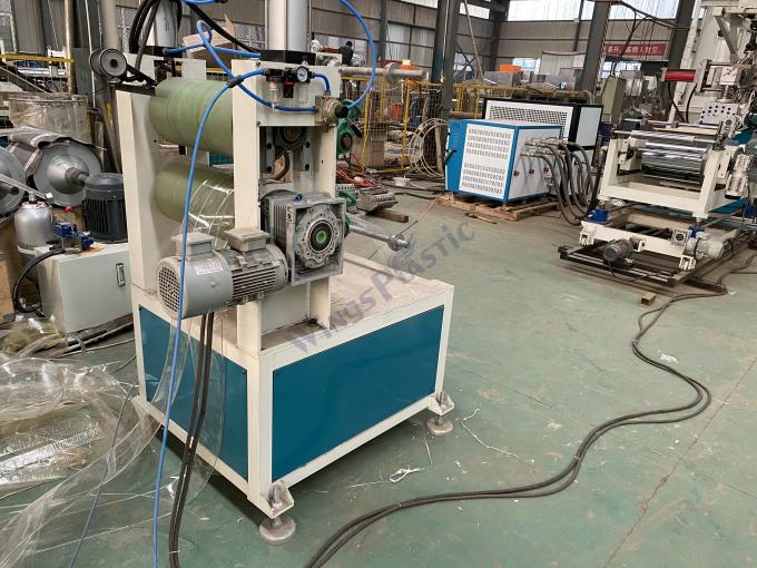 PET PS PC 판 제작 기계 플라스틱 부드러운 커튼 시트 진압 기계 4