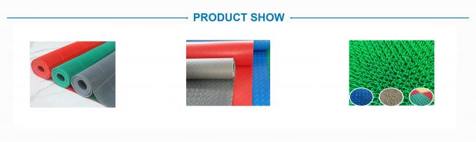 PVC 캘린더 매트 제조 기계 플라스틱 안티 슬리프 자동차 발 매트 생산 라인 0