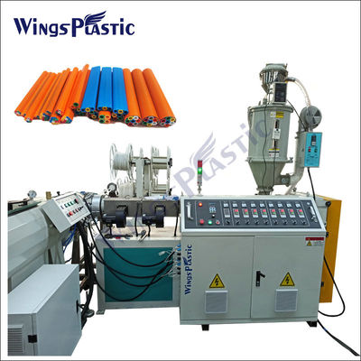 HDPE 케이블 마이크로 파이프 제조 기계 튜브 펀들 파이프 추출 생산 라인