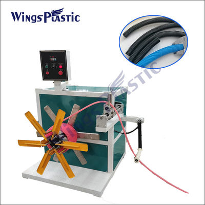 기계 PVC PP 단일 벽 파형관 기계를 만드는 HDPE 전기 배관