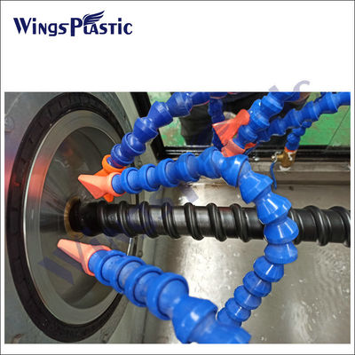 기계 PE 플라스틱 스파이랄 닥트 성형기를 만드는 HDPE 파형관