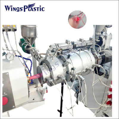 기계 PP 섬유 강화된 파이프 압출 기계를 만드는 자동 PPR HDPE 파이프