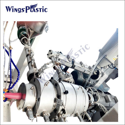 기계 PP 섬유 강화된 파이프 압출 기계를 만드는 자동 PPR HDPE 파이프