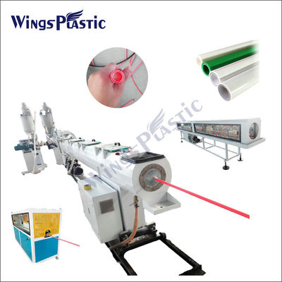 기계 PP 섬유 강화된 파이프 압출 기계를 만드는 자동 PPR HDPE 파이프