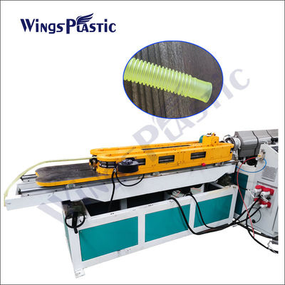 기계류를 만드는 완전 자동 PE PP PVC 나일론 파형관 압출 라인
