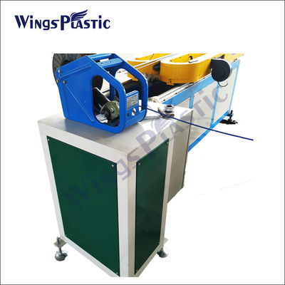 110 밀리미터 PE HDPE PP는 플라스틱 파이프 압출기 기계 생산 라인을 주름지게 했습니다