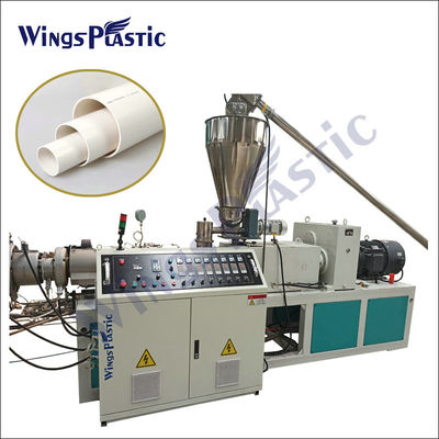 플라스틱 압출기 CPVC UPVC 파이프 압출 라인 HDPE PPR PP PVC 플라스틱 PE 파이프 성형기