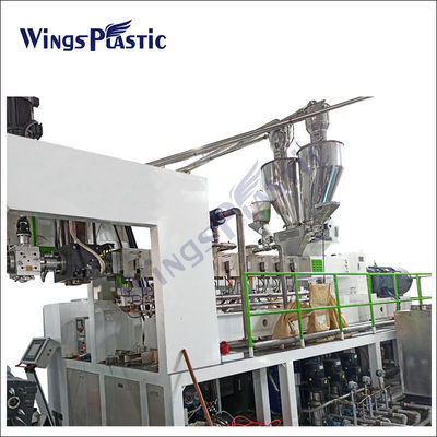 PET PVC PP 플라스틱 시트 만드는 extruder 기계 생산 기계 라인