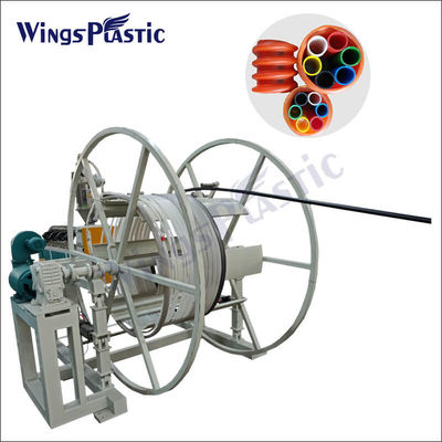 플라스틱 HDPE PE 케이블 마이크로 파이프 펀들 7 홀 케이싱 파이프 엑스트루션 기계