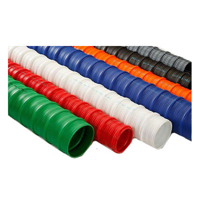 교량 광속을 위한 HDPE 나선 편평한 둥근 물결 모양 관 압출기 기계