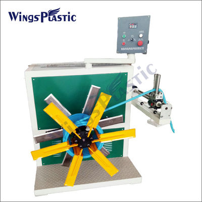 자동 PVC PE PP 단일 벽 류류 파이프 extruder 기계