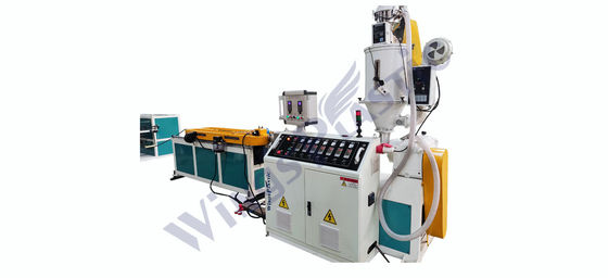 PP/PE/PVC/PA 플라스틱 단일 벽 류류 파이프 extruders 기계