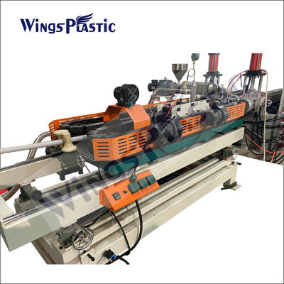 자동 hdpe 이중 벽 유선 파이프 기계 DWC 파이프 기계 HDPE 배수 파이프 기계