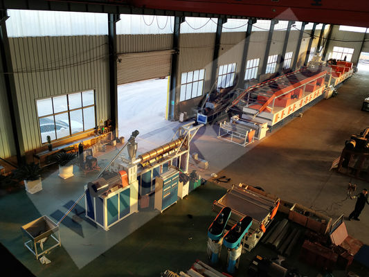 420kw 주 모터 전력 PVC 파우더 PVC 코일 루프 매트 추출기