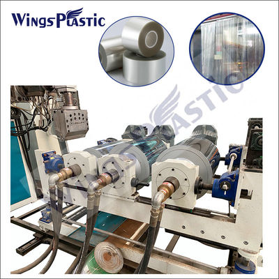 자동 실험실 PET PS PC 200-700mm PLC 제어와 함께 플라스틱 엽 extruder 기계