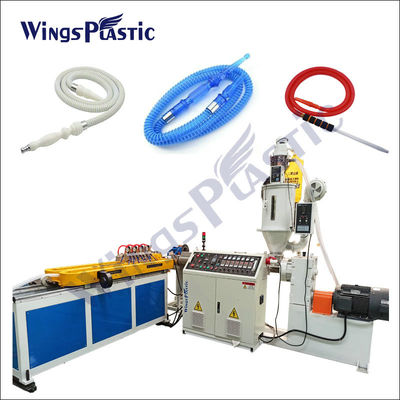 고속 물 연출 파이프 extruder 시샤 굴곡 튜브 제조 기계
