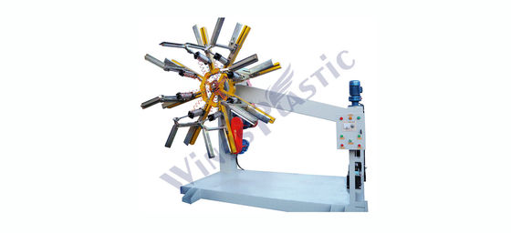 PLC 제어 공기 냉각 HDPE PPR PERT MPP 파이프용 플라스틱 파이프 진압 라인