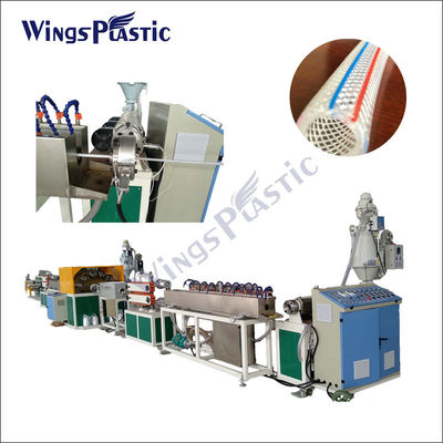 플라스틱 PVC 정원 파이프 튜브 extruding 제작 기계 인증과 함께 플라스틱 부드러운 투명한 튜브 생산 라인