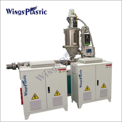 스프링 와일딩 Hose 보호자 만드는 기계 유연 스파이럴 PP Hose 보호 extrusion 기계
