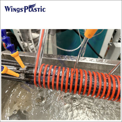 회전 PVC 흡수 펌프 / 플라스틱 PVC 회전 펌프 파이프 extruder 생산 라인