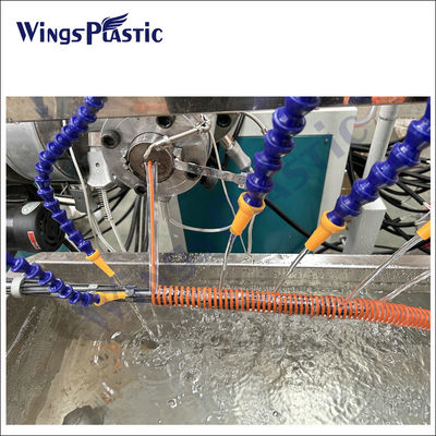 회전 PVC 흡수 펌프 / 플라스틱 PVC 회전 펌프 파이프 extruder 생산 라인