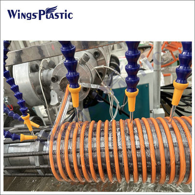회전 PVC 흡수 펌프 / 플라스틱 PVC 회전 펌프 파이프 extruder 생산 라인