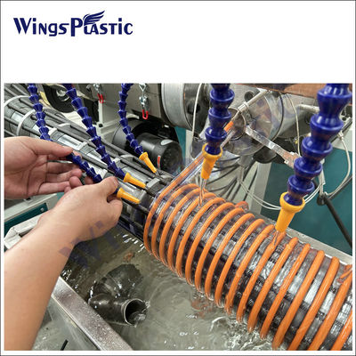 회전 PVC 흡수 펌프 / 플라스틱 PVC 회전 펌프 파이프 extruder 생산 라인