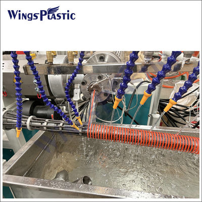 회전 PVC 흡수 펌프 / 플라스틱 PVC 회전 펌프 파이프 extruder 생산 라인